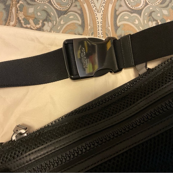 NWT Rare Coach Rider Belt Bag In Signature Canvas 5623 - Picture 9 of 16